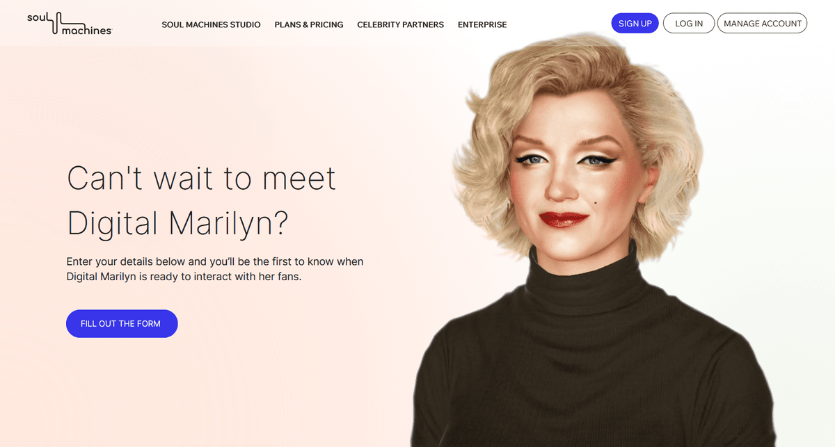 الذكاء الاصطناعي يحيي مارلين مونرو