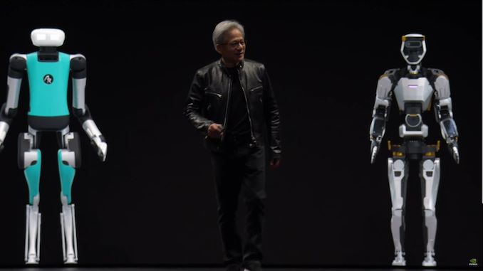 إنفيديا تكشف عن منصتها الذكية للروبوتات البشرية
