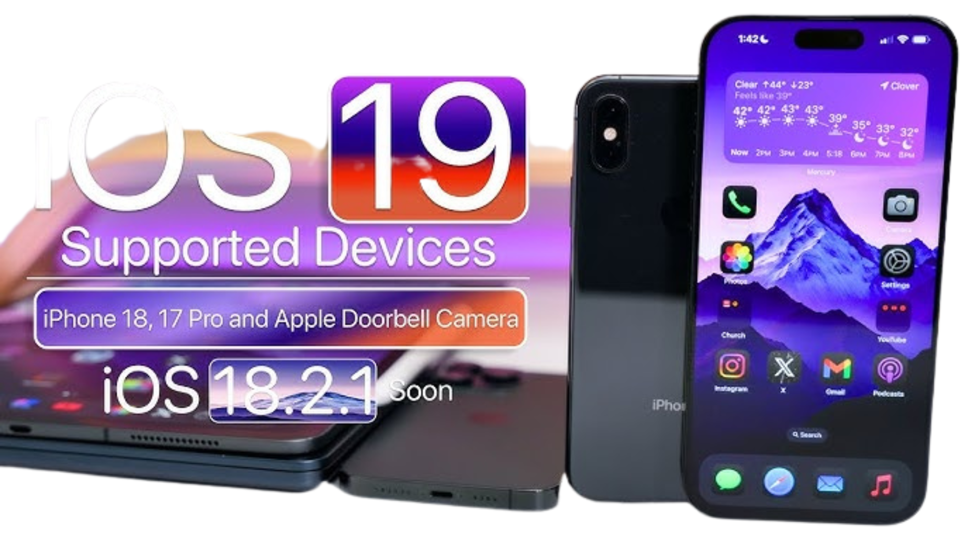 الهواتف المؤهلة للترقية إلى نظام iOS 19 القادم