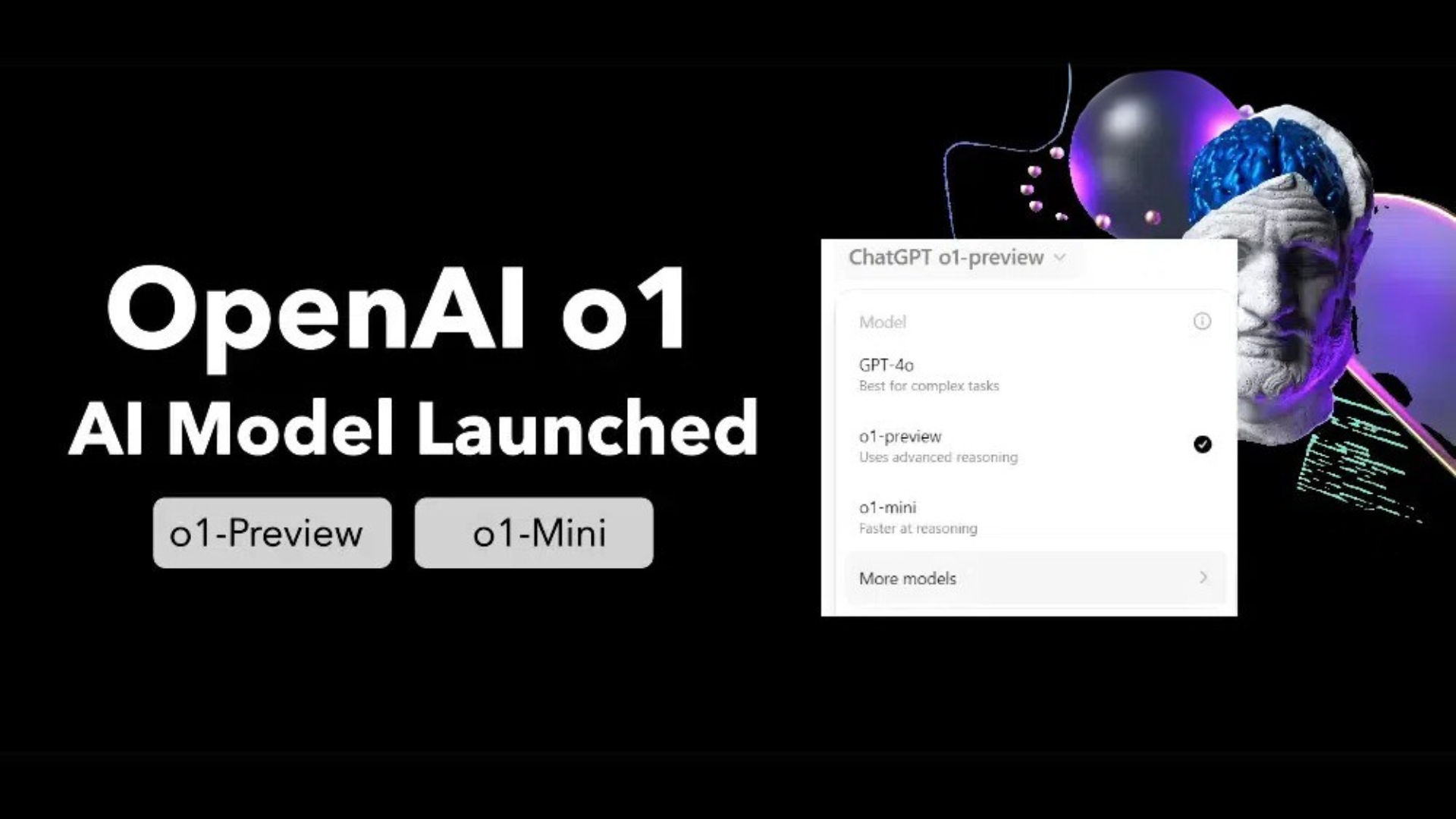 إطلاق نموذج o1 من OpenAI بتحسينات شاملة