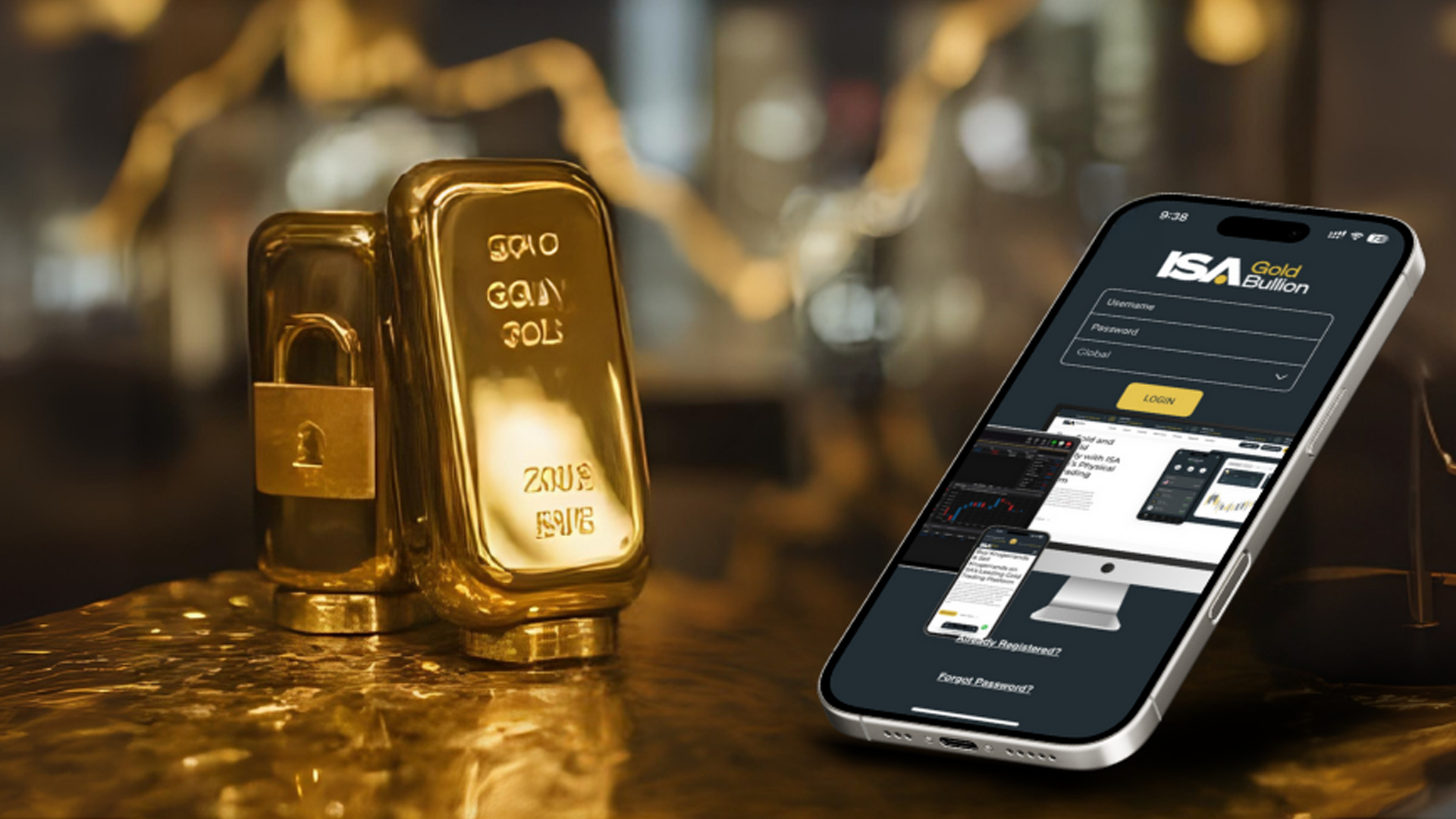 تطلق شركة ISA BULLION منصة رقمية من الجيل الجديد لتداول الذهب لدعم الطفرة الذهبية في الشرق الأوسط