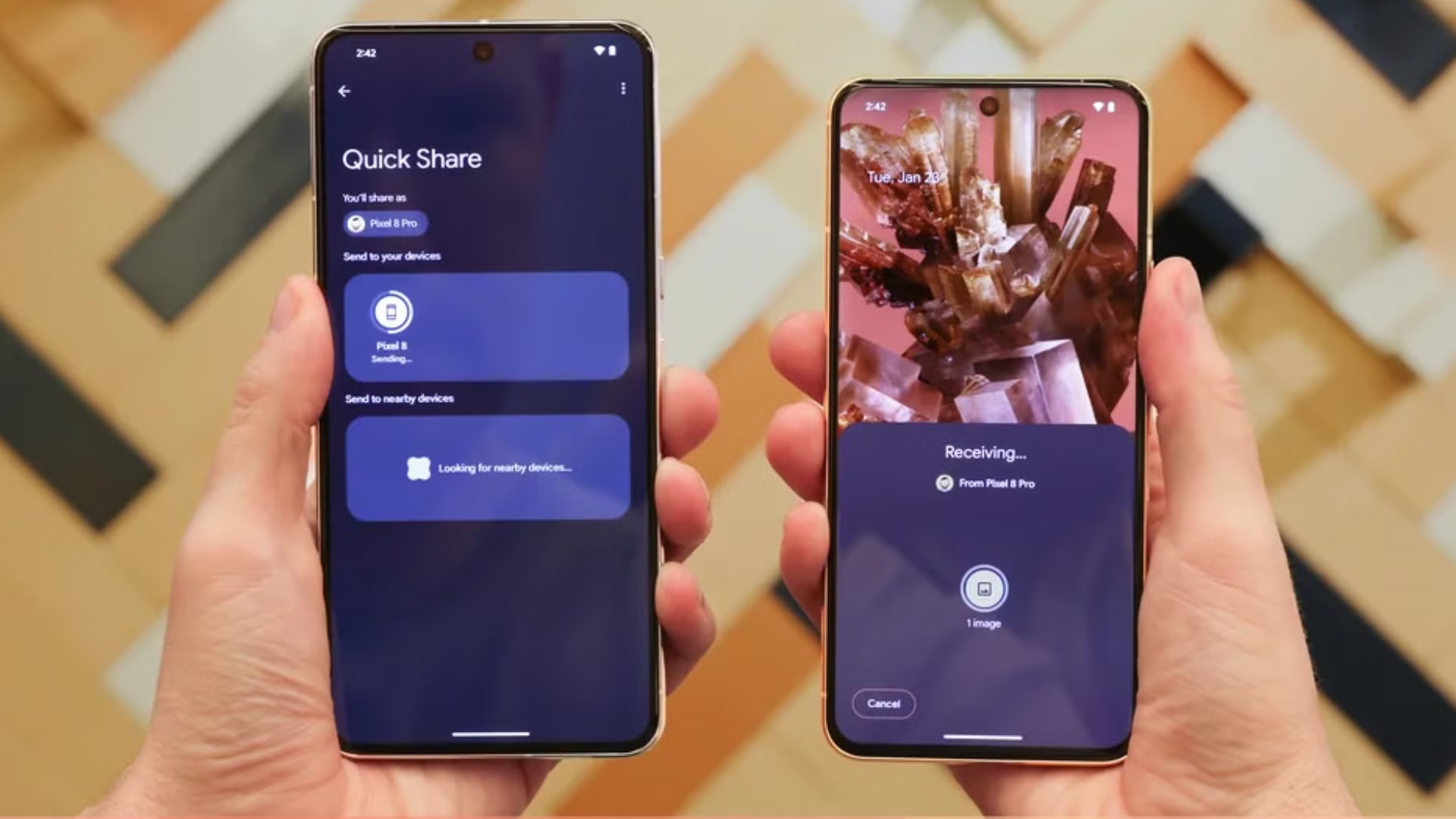 تحديث Android Quick Share يقدم مزايا أسرع وأسهل لمشاركة الملفات