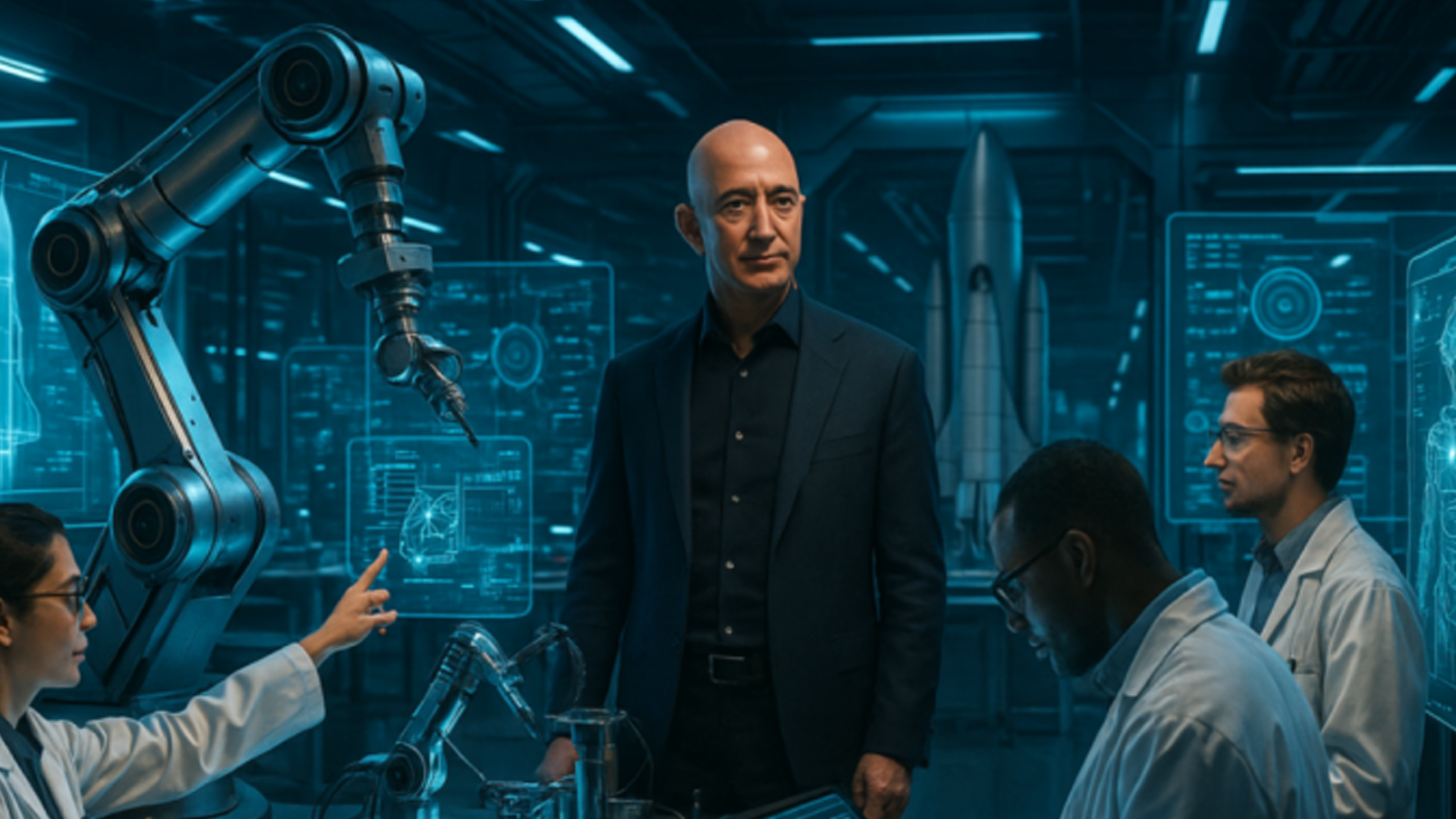 جيف بيزوس يعود كرئيس تنفيذي لمشروع Prometheus للذكاء الاصطناعي