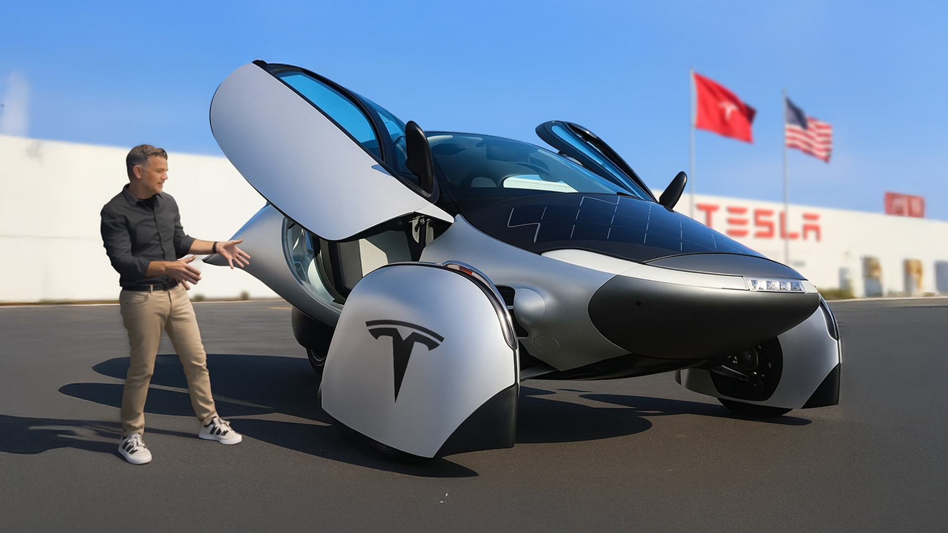 تسلا تكشف: سيارة طائرة واعدة قبل نهاية 2025